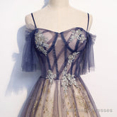 Gradient Pink Sweetheart Floor Length Party Dresses, A-line Gradient Long Prom Dresses